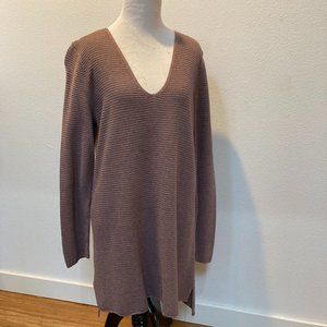Old Navy Knit Tunic Mauve/Periwinkle, Women's L